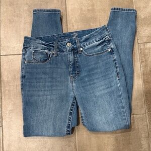 Seven7 Women's Blue Skinny Jeans